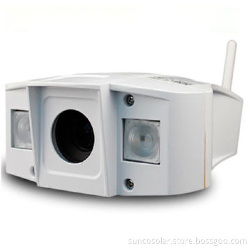 Outdoor IP camera, built-in IR-cut, supports motion detection